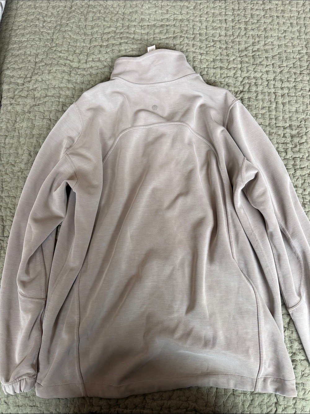 lululemon athletica Taupe Quarter-Zip Pullover - Picture 4 of 4